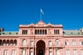 Pink house, Buenos Aires. Royalty Free Stock Photo