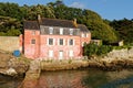 The Pink House - Landmark for the entry of Vannes Harbor - Brittany