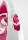 Pink Household Steam Iron Royalty Free Stock Photo