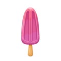 Pink ice pop, popsicles fruit ice