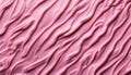 Pink icing frosting close up texture