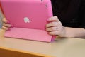 Pink Ipad.