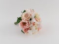 Pink and Ivory Bridesmaids Bouquet Royalty Free Stock Photo