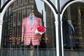 Pink jacket fashion. Savile Row. Steven Hitchcock