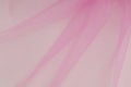 Pink kapron material, transparent fabric, lilac mesh textile, be