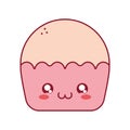 pink kawaii muffin