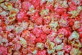 Pink kettle popcorn