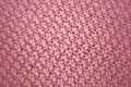 Pink knitted background Royalty Free Stock Photo