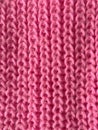 Pink knitted background Royalty Free Stock Photo