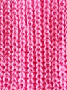 Pink knitted background Royalty Free Stock Photo