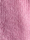 Pink knitted background Royalty Free Stock Photo
