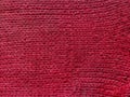 Pink knitted wool texture can use as background. Royalty Free Stock Photo