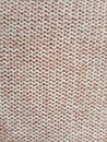 Pink knitting wool pattern background and texture Royalty Free Stock Photo