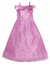 Pink lace dress Royalty Free Stock Photo