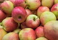 Pink Lady apple at at city farmers market for sale Royalty Free Stock Photo