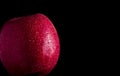 Pink Lady Apple with Dew Drops Royalty Free Stock Photo