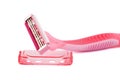 Pink lady shaver Royalty Free Stock Photo