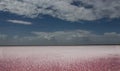 Pink lake