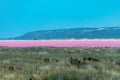 Pink Lake in Western Australia by Gregory rendered unsharp by mirage Royalty Free Stock Photo