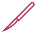 Pink lancet, icon