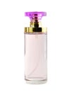 Pink lavender perfume bottle