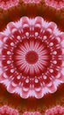 Mandala Kaleidoscopic design. Esoteric magic concept. Vertical layout