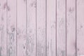 Pink, lilac vertical old wood planks background texture Royalty Free Stock Photo