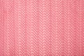 Pink linen fabric