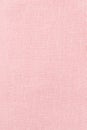 Pink linen pastel fabric, background or texture