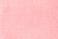 Pink linen pastel fabric, background or texture Royalty Free Stock Photo