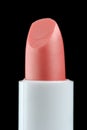 Pink Lip Care Stick on Black Background Royalty Free Stock Photo