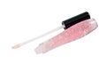 Pink lip gloss Royalty Free Stock Photo