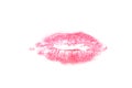 Pink lips Royalty Free Stock Photo