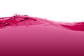 Pink liquid wave Royalty Free Stock Photo