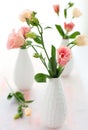 Pink lisianthus