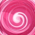 Pink lollipop background. Vector.