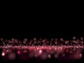 Pink luxury glittering dark background. Vector VIP background for posters, banners or cards.