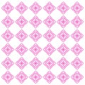 Pink Luxury Morocco Ornaments Pink On White Pattern, Texture