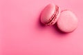 Pink macaroons Royalty Free Stock Photo