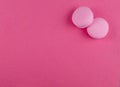 Pink macaroons Royalty Free Stock Photo