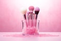 Pink Makeup Brushes and Tools, pink life