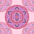Pink mandala Royalty Free Stock Photo