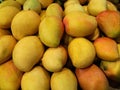 Pink mango fruit