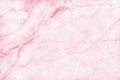 Pink marble texture background with high resolution for interior decoration. Tile stone floor in natural pattern. Royalty Free Stock Photo