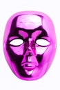 Pink mask Isolated