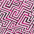Pink maze seamless texture