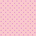Pink with Megenta polkadot Repeat Pattern Background