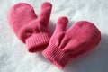 Pink Mittens