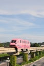 Pink monorail Royalty Free Stock Photo