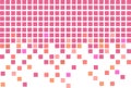 Pink mosaic background